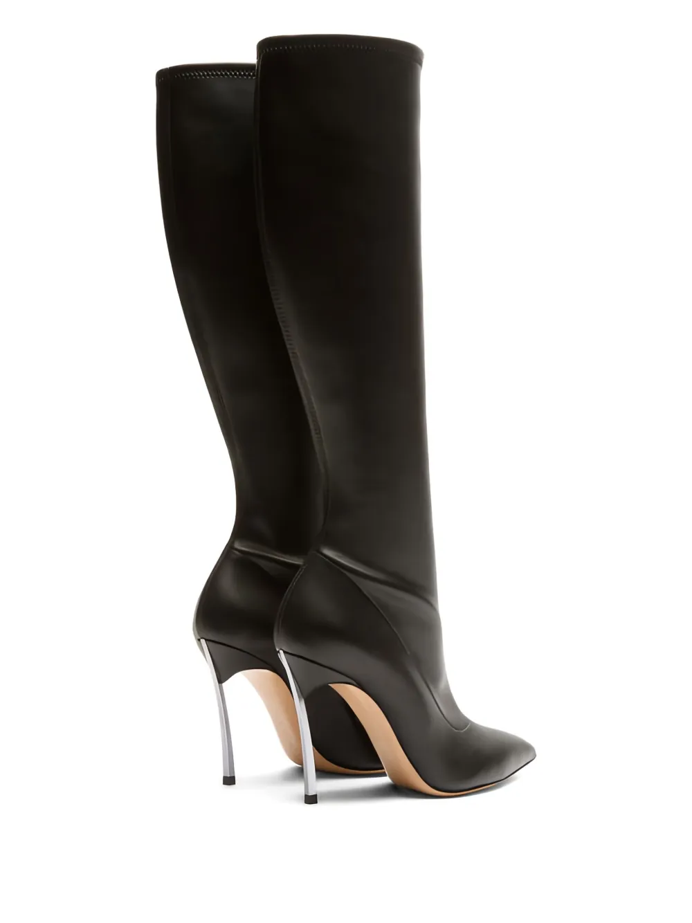 Casadei 100mm Blade to the Knee boots Zwart