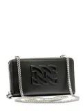 Casadei chain-strap leather wallet - Black