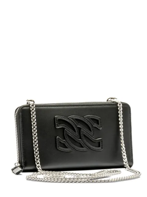 Casadei chain-strap leather wallet