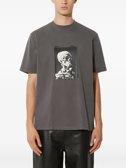 Stampd skull-print cotton T-shirt