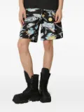 Human Made space-print shorts - Black