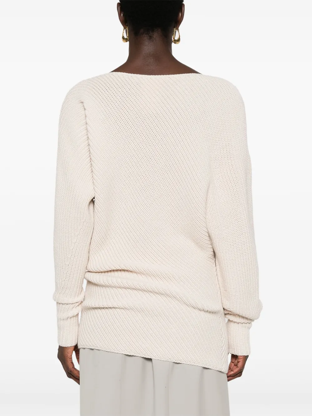 PHILOSOPHY DI LORENZO SERAFINI ASYMMETRIC SWEATER