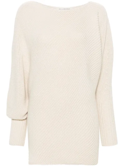 Philosophy Di Lorenzo Serafini asymmetric sweater