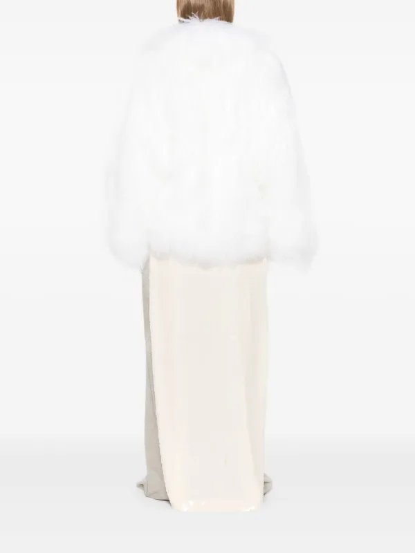 【関税込み】The Attico オフホワイト ショート コート The Attico Short Jacket | White | FARFETCH BH