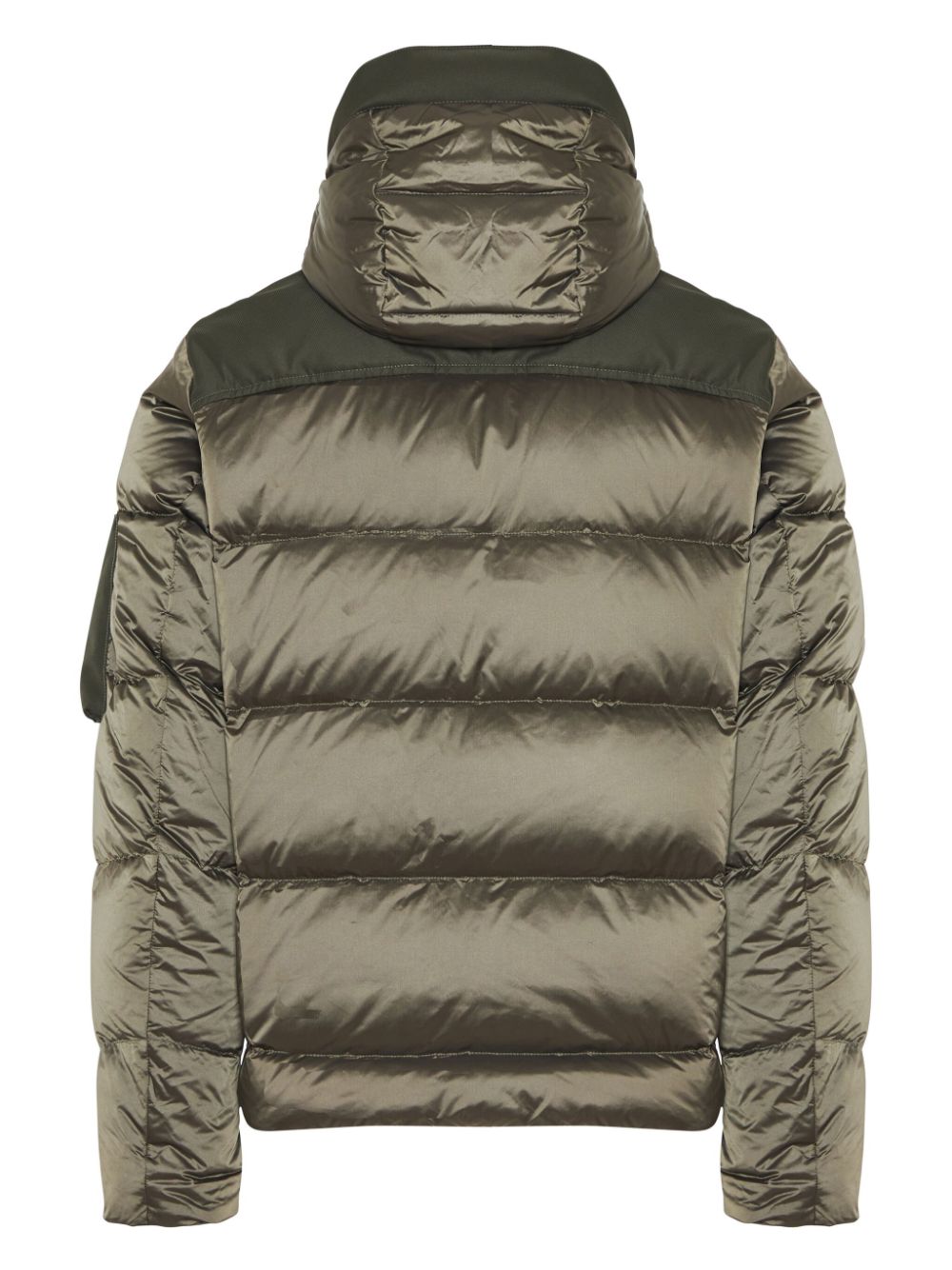 Paul & Shark padded hooded jacket - Groen