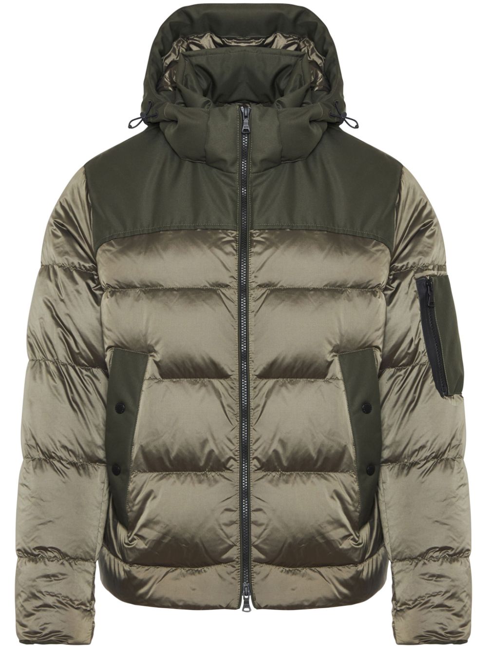 Paul & Shark padded hooded jacket - Green