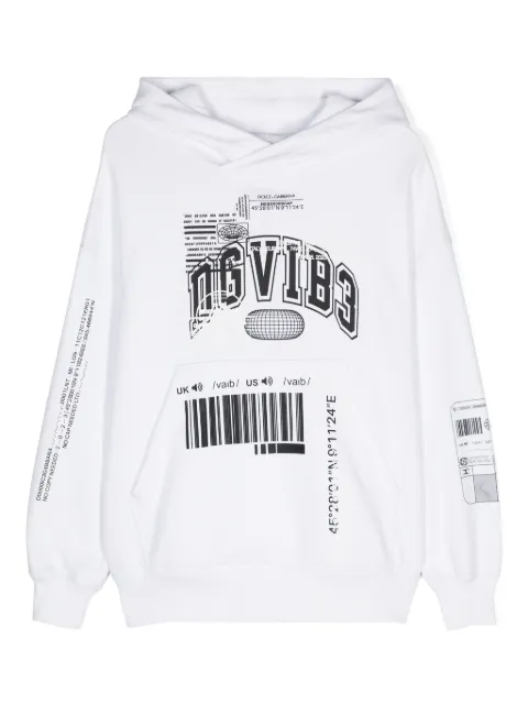 Dolce & Gabbana DGVIB3 logo-print hoodie