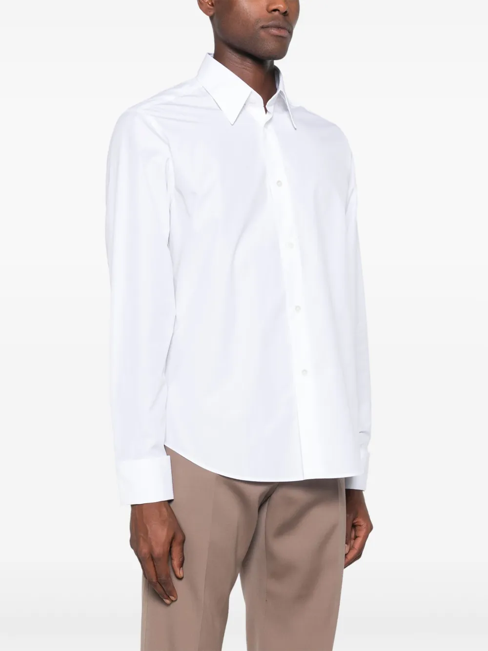 Lanvin Katoenen overhemd Wit