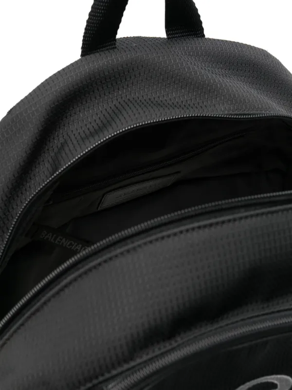 バックパック・リュック Balenciaga Black Fabric Unity Backpack Balenciaga Medium Unity Backpack | Black | FARFETCH