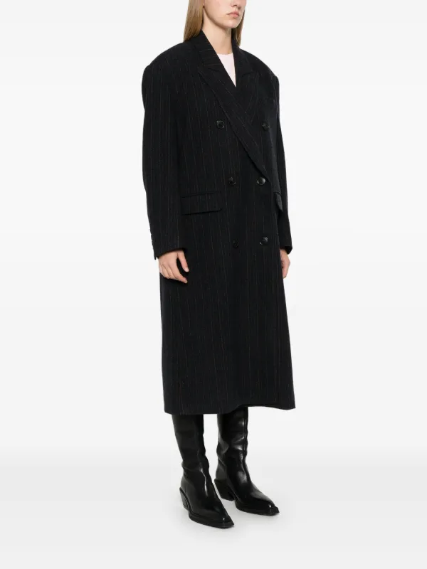 MARANT ÉTOILE Lexana Coat | Blue | FARFETCH