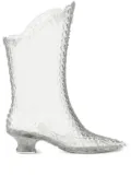Y/Project x Melissa pointed court boots - White