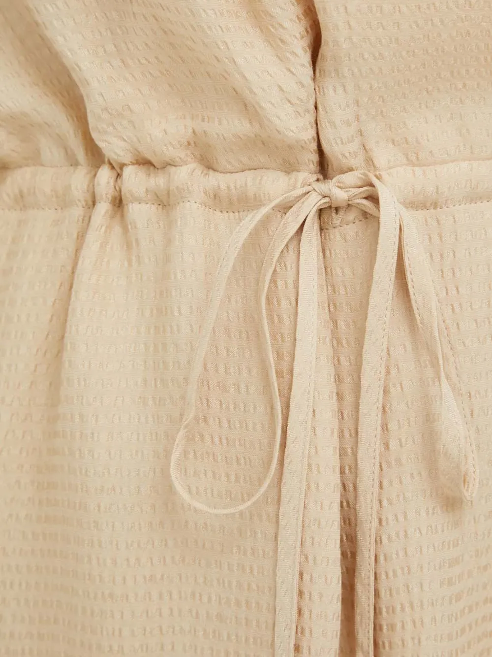 HERSKIND Mini-jurk met trekkoord Beige