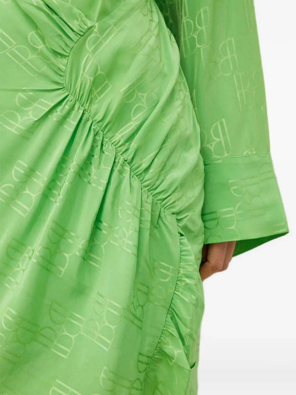 Herskind All-over Pattern Mini Dress In Green