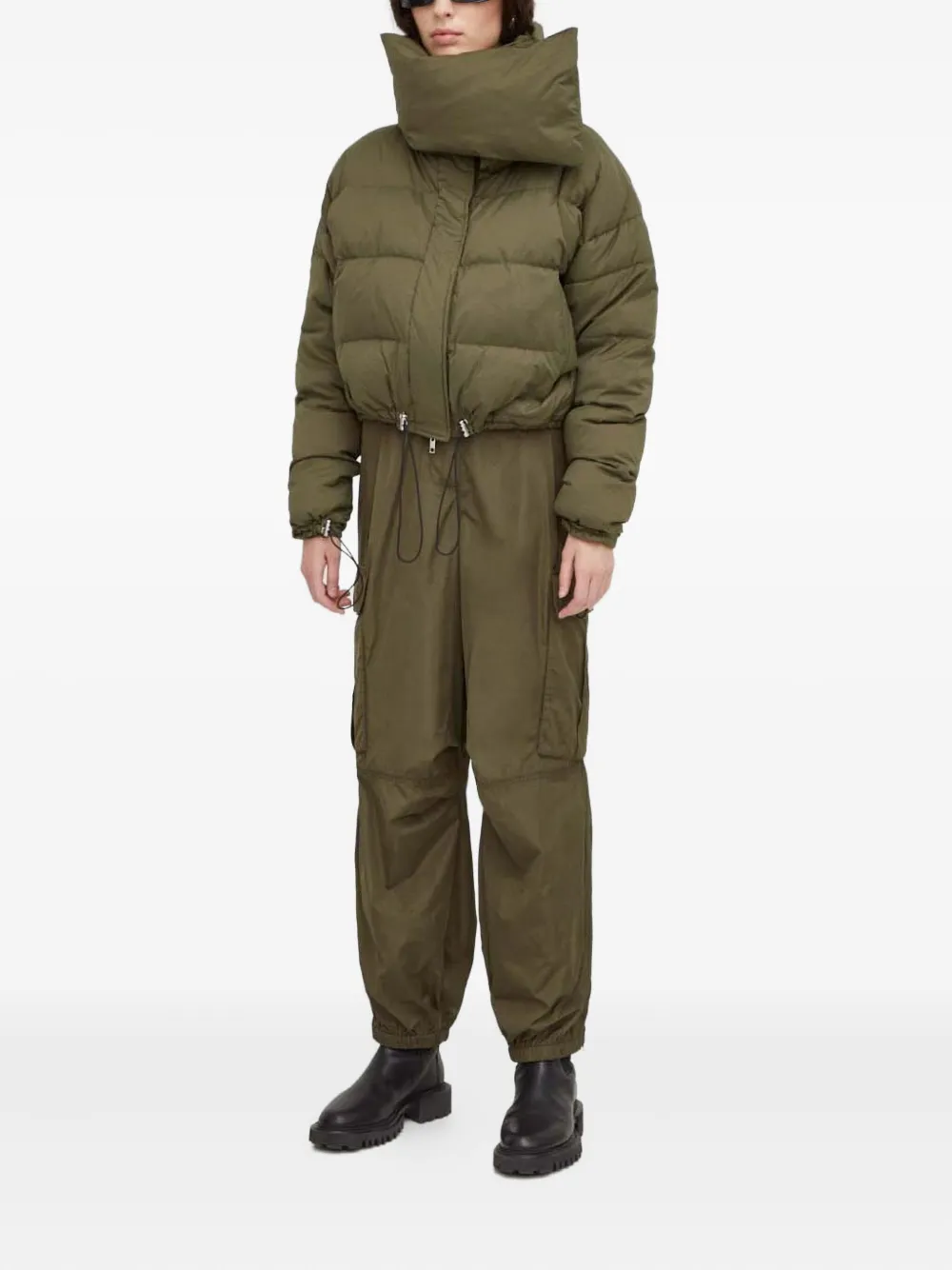 HERSKIND funnel-neck drawstring jacket | Puffer Jackets | Image 2