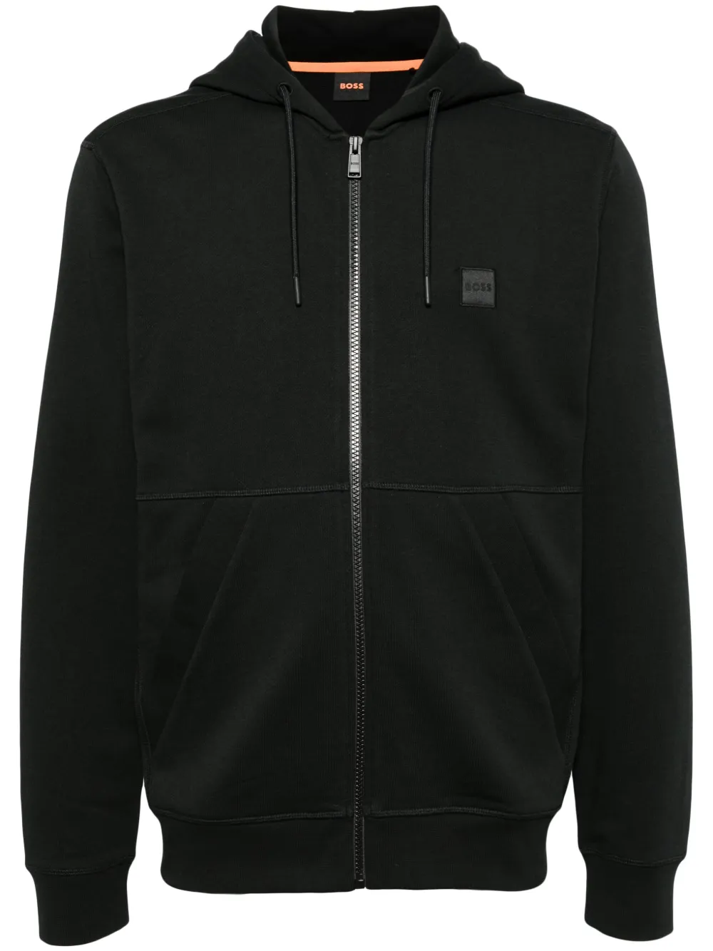 BOSS logo hooded jacket | Black | Image 1