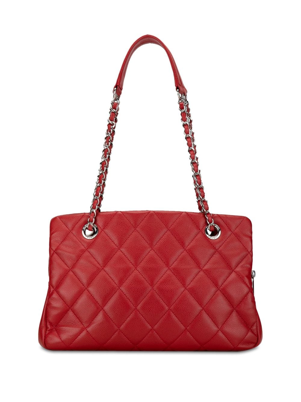 CHANEL Pre-Owned 2011 Petite Caviar Timeless tote bag - Rood