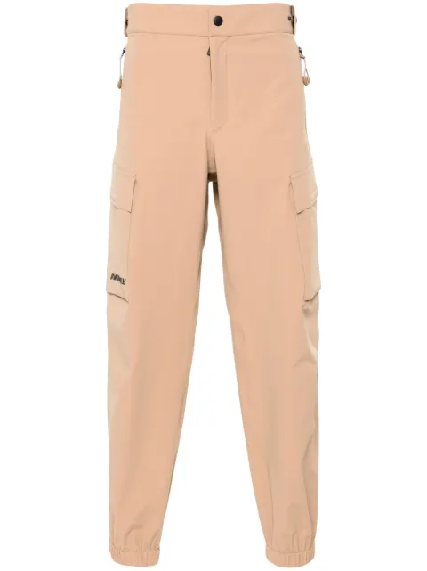 Moncler Grenoble logo-lettering tapered trousers