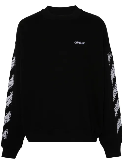 Off-White sweat Pixel Diag - Noir - Off-White - Modalova