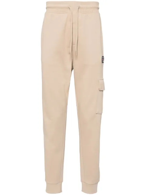 HUGO pants con ribete del logo