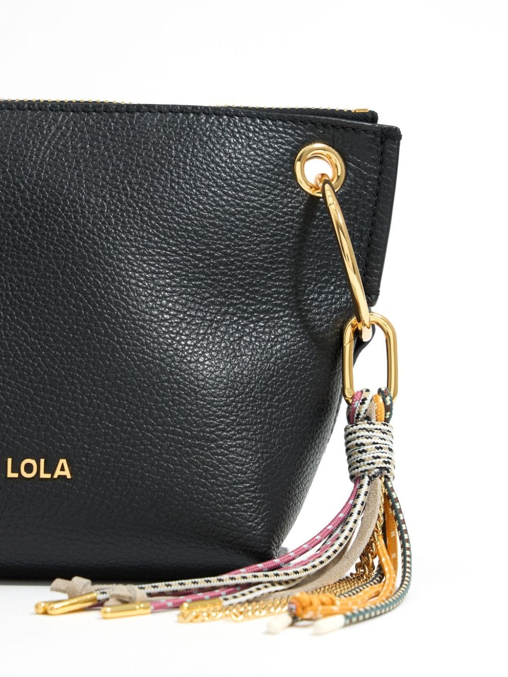 Shop Bimba Y Lola Medium Trapezium Cross Body Bag In Black