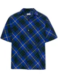 Burberry check cotton shirt - Blue