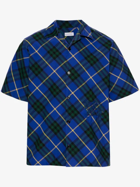 Burberry check cotton shirt