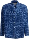 Marni bleached-effect denim shirt - Blue