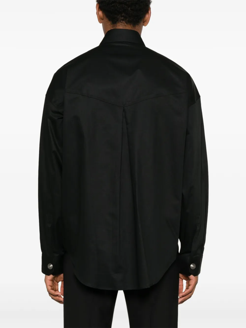 Cheap Versace Jeans Couture pleat-detail shirt Men