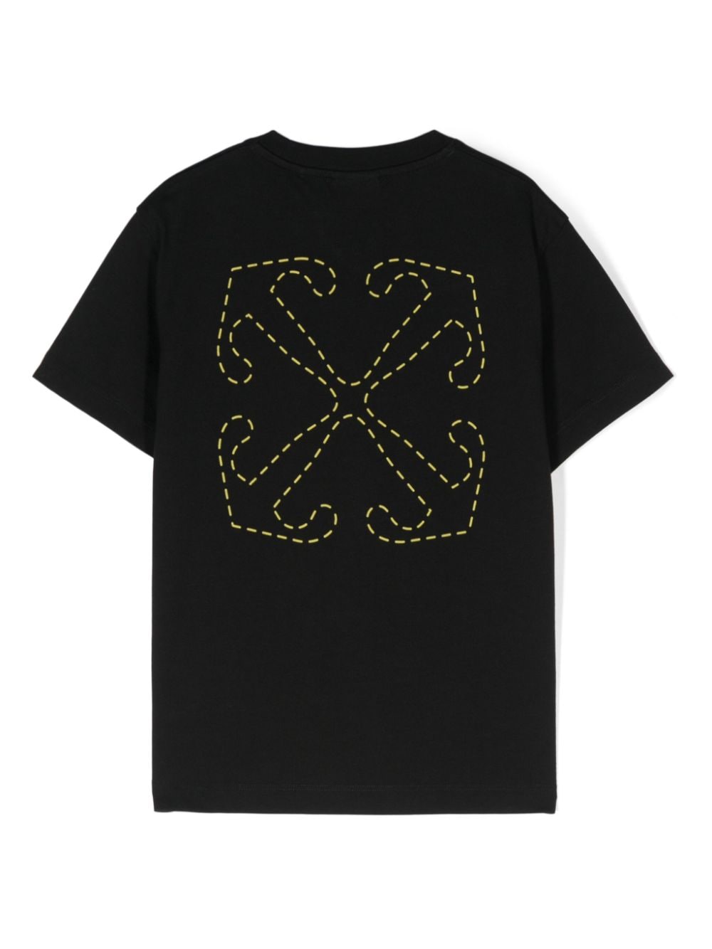 Off-White Kids Arrows-print T-shirt - Zwart