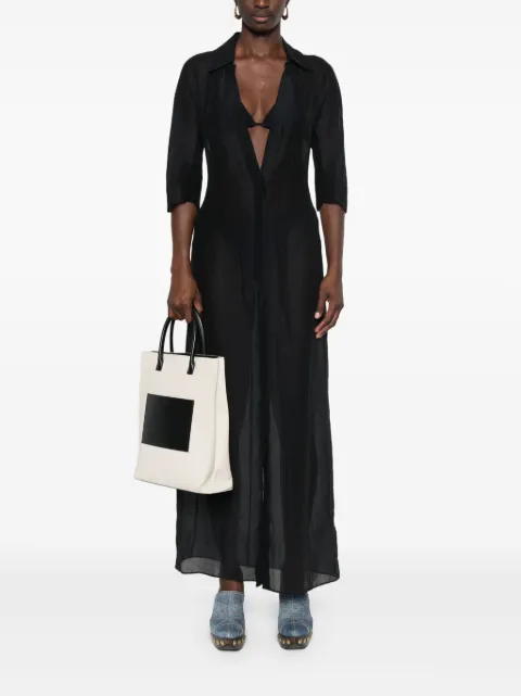 Givenchy 4G-embroidered maxi dress BW223315LV - 1
