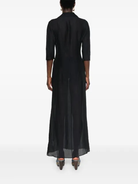 Givenchy 4G-embroidered maxi dress BW223315LV - 3