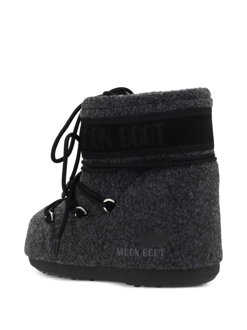 Moon Boot Icon felt boots Zwart