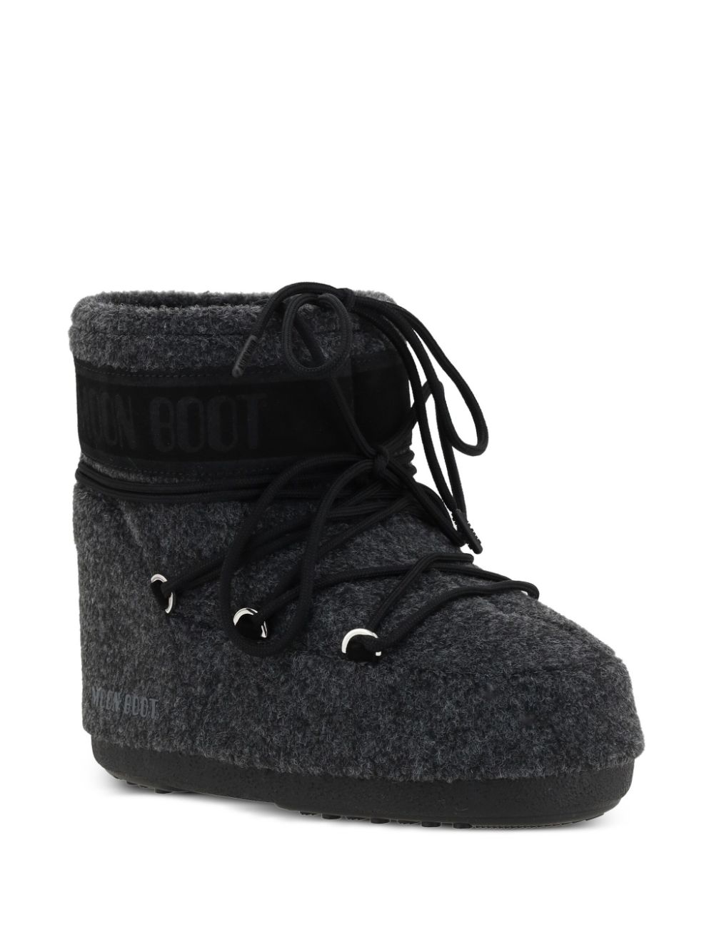 Moon Boot Icon felt boots Zwart