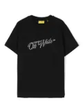 Off-White Kids Bling Logo T-shirt - Black