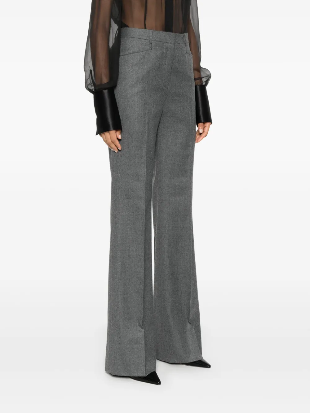 TOM FORD Gemêleerde pantalon Grijs