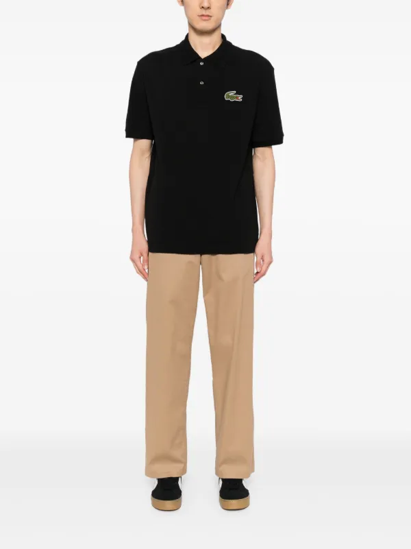Lacoste ロゴ ポロシャツ | ブラック | FARFETCH JP