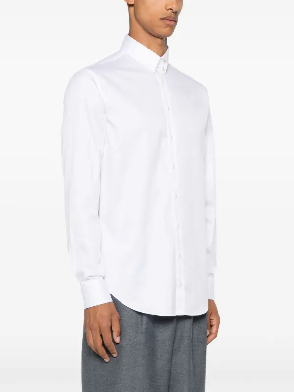 Giorgio Armani Cotton Shirt | White | FARFETCH Giorgio Armani Cotton Shirt | White | FARFETCH
