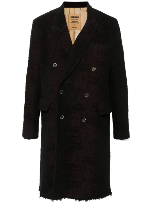 Manteau à bords francs - Uma Wang - Modalova
