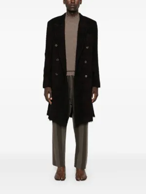 UMA WANG Jai Unevenly Dyed Blazer | Elixirgallery