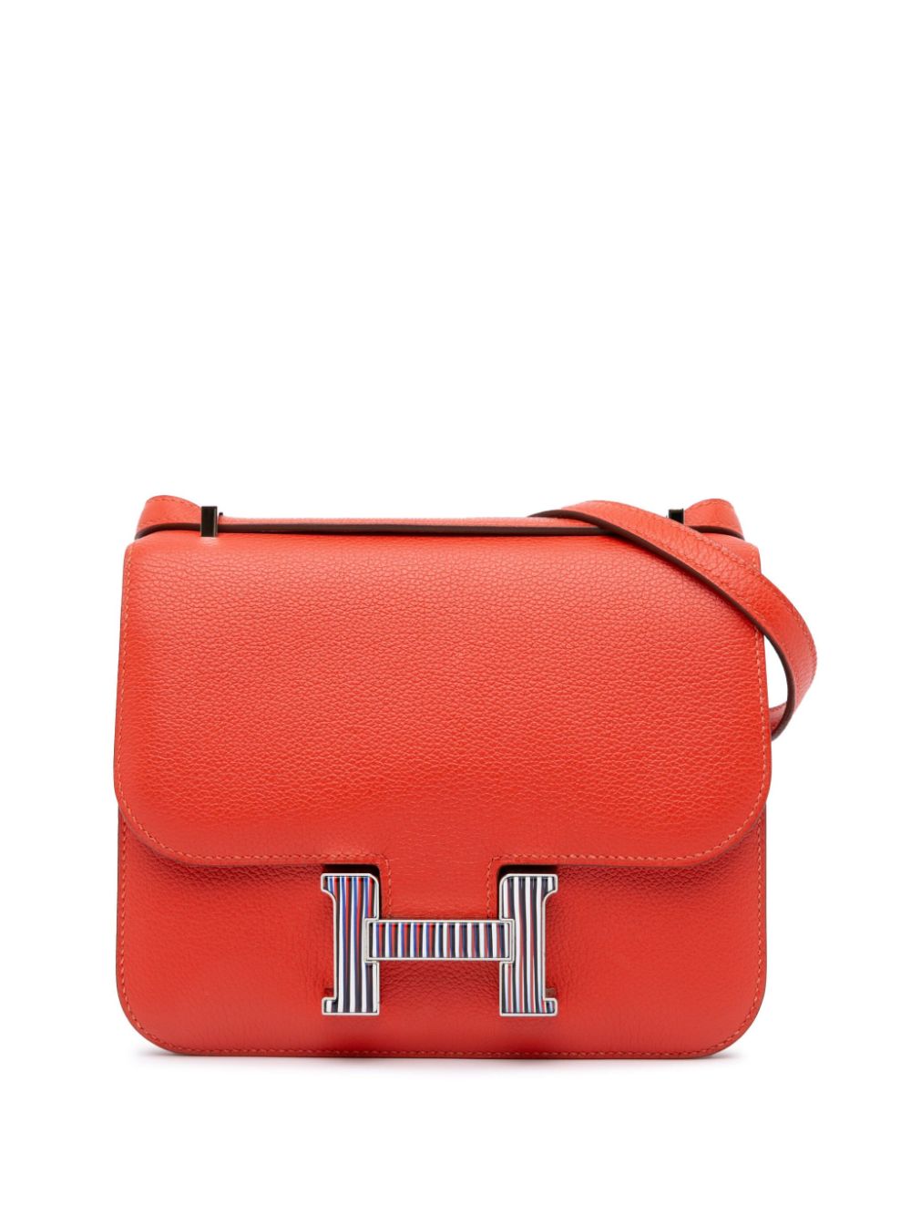 Hermes 2018 Mini Evercolor Constance Optique crossbody bag Women