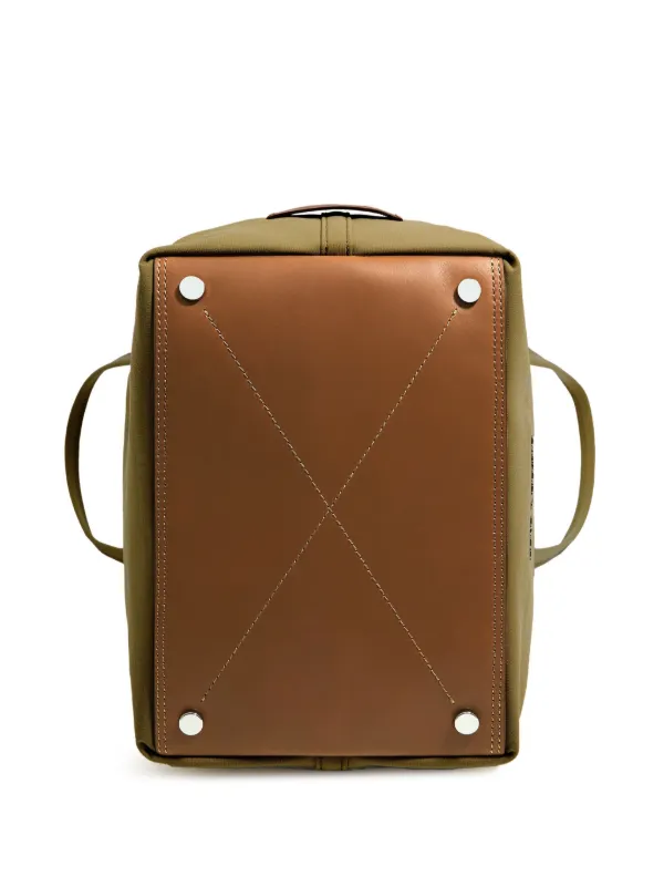 Bimba y Lola Large Gabardine Chihuahua Tote Bag | Green