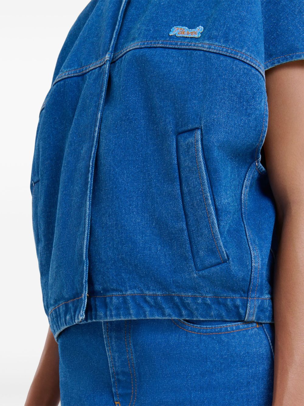 Affordable Marni short-sleeved denim jacket Women