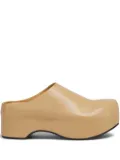 Marni platform clogs - Neutrals