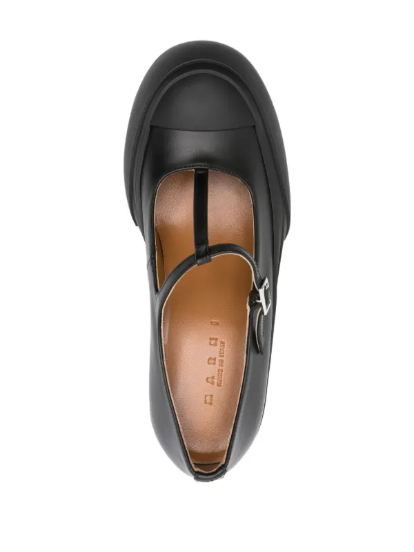 MARNI Tストラップフラットシューズ mamian]Tストラップフラットシューズ | KOBUNSHA SELECT SHOP