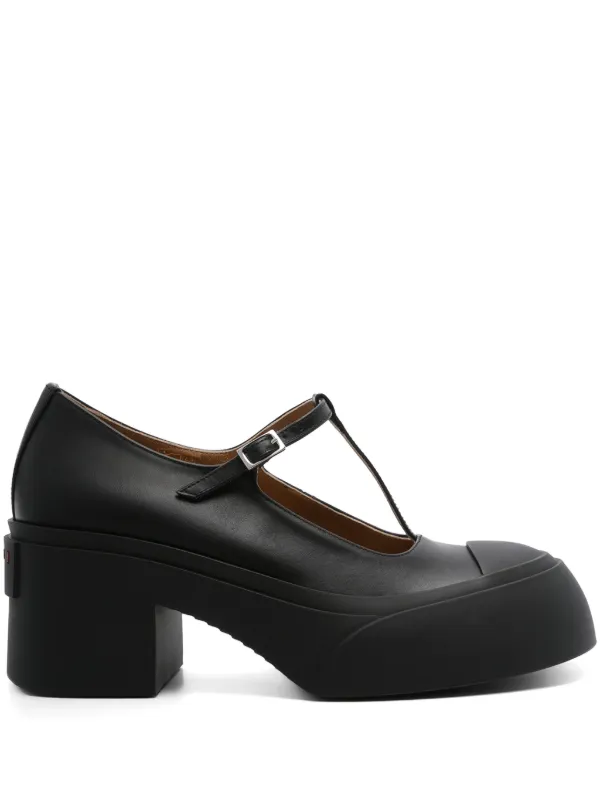 MARNI Tストラップフラットシューズ MARNI Tストラップフラットシューズ