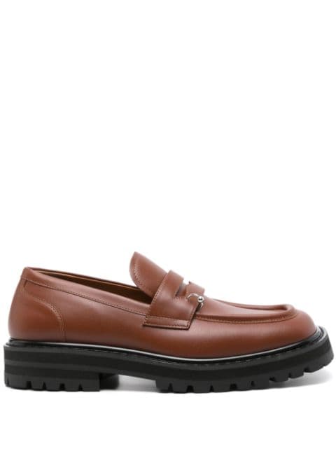 Marni ring-embellished loafers