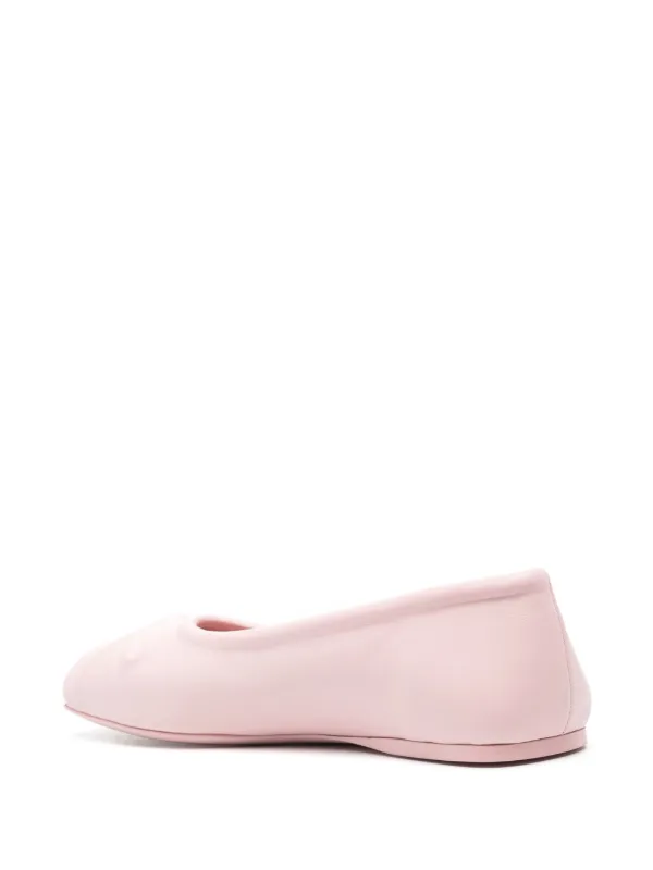Marni Little Bow Ballet Flats | Pink | FARFETCH