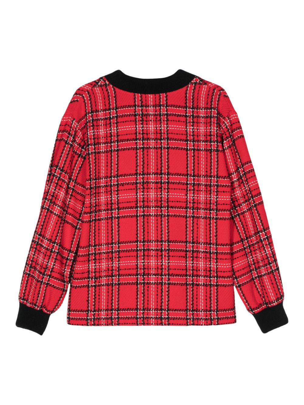 MSGM Jack met tartan ruit - Rood