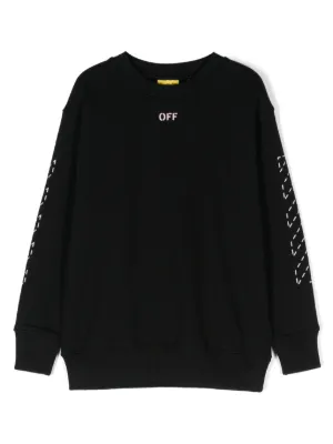 Off-White Kids オフホワイト・キッズ ロゴ スウェットシャツ 