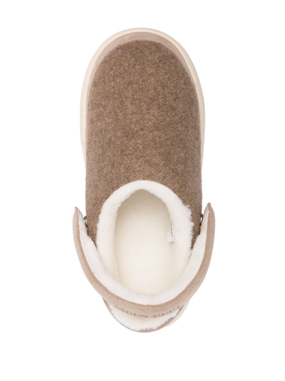 MOON BOOT MB PARK CLOG FELT BEIGE MELANGE